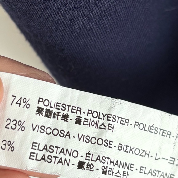 Navy bodycon dress from Zara. - Picture 5 of 5